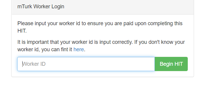 Worker login.